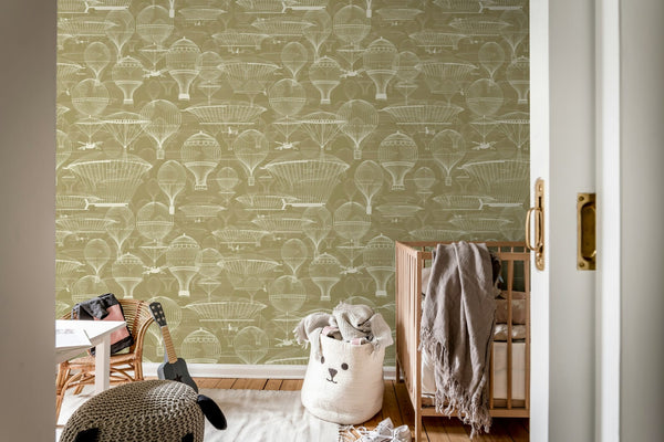 Bon Voyage - Beige | Rebel Walls