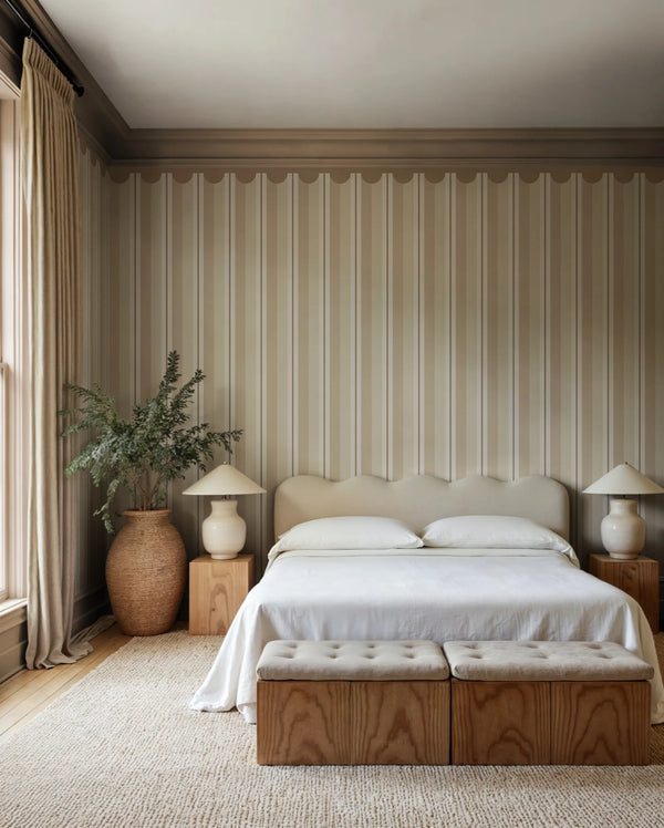Border Stripe - Beige | Rebel Walls