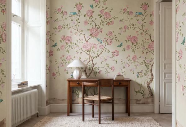 Chinoiserie Botanica - Pink | Rebel Walls