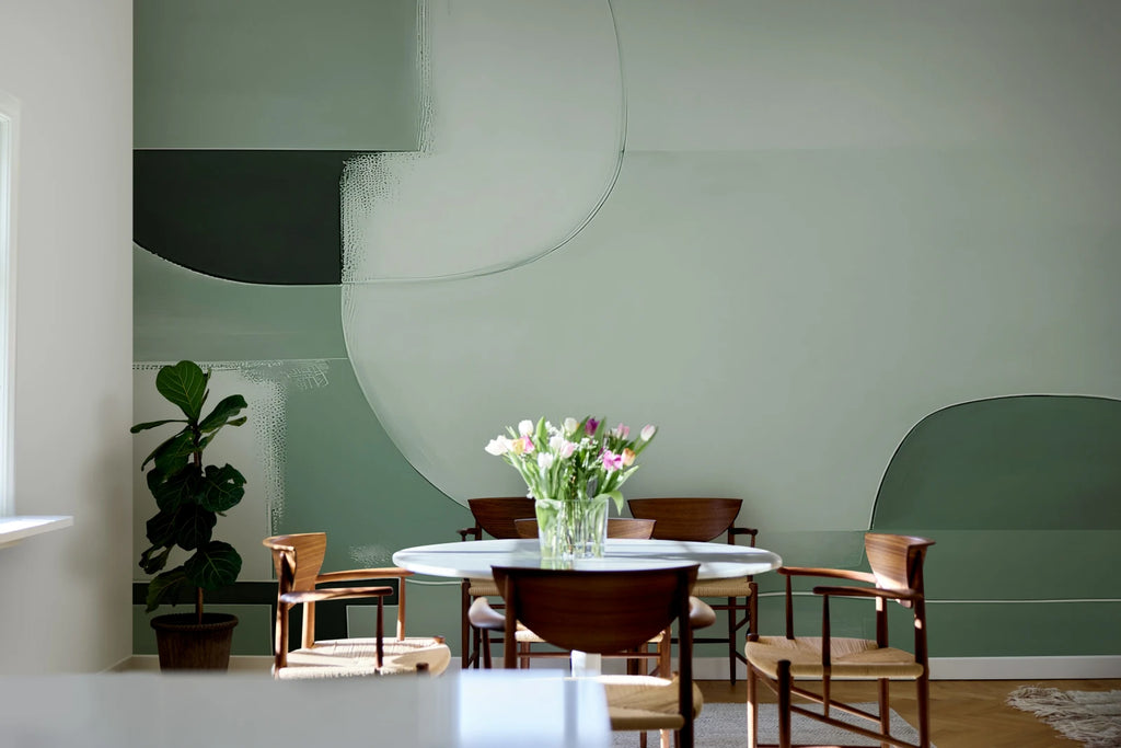 Abstract Shapes, Green