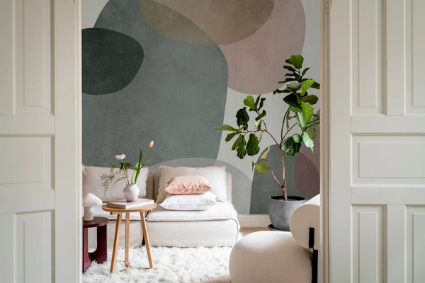 Art Petals - Pink | Rebel Walls