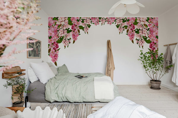 Bloom Garland - Pink | Rebel Walls