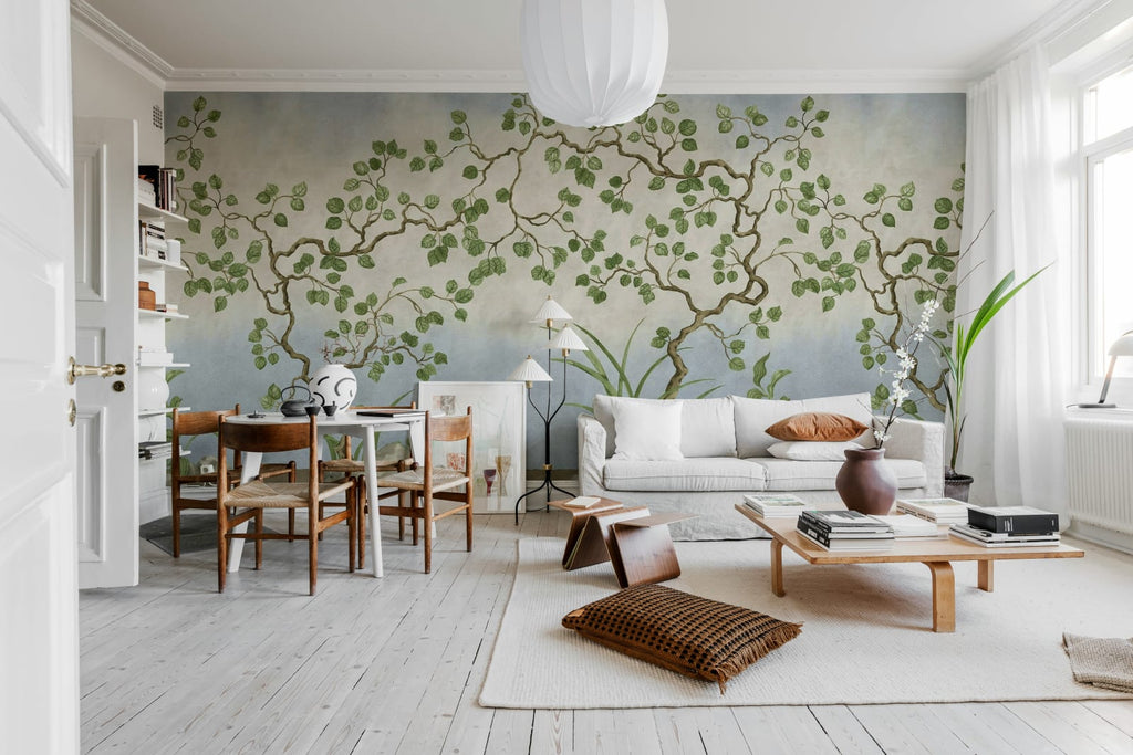 Forest of Dreams, Blue Wallcoverings