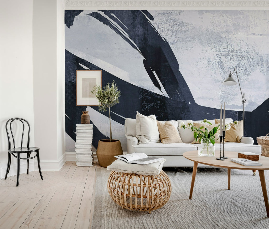 Artzy Stripes, Blue
