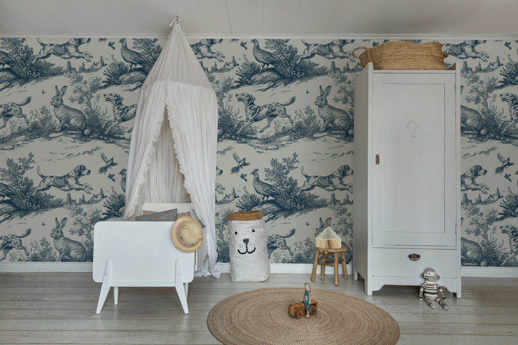 Countryside Tales, Oxford Blue Wallcoverings