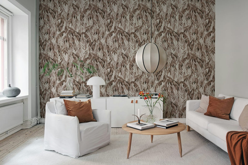 Hanging Branches, Rust Wallcoverings