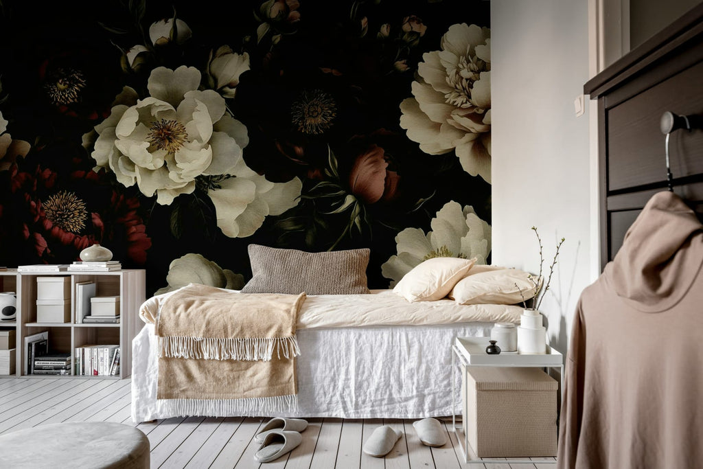 Bouquet of Roses, Vintage Wallcoverings