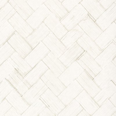 Ratan Sun Bleached White - White Commercial Wallcovering | Koroseal