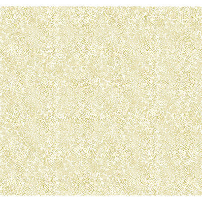 Gold Beach Gold Soft White Wallcovering | Jeffrey Stevens