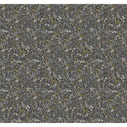 Sestri Levante Charcoal Wallcovering | Jeffrey Stevens
