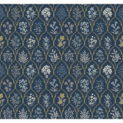 Spring Lake Gold Wallcovering | Jeffrey Stevens