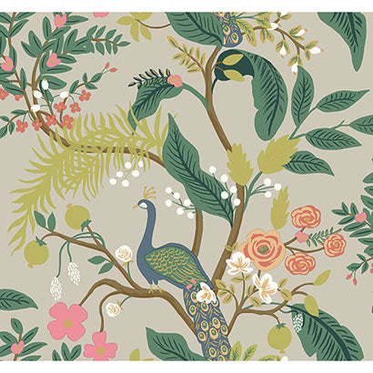 Porlock Coral Wallcovering | Jeffrey Stevens