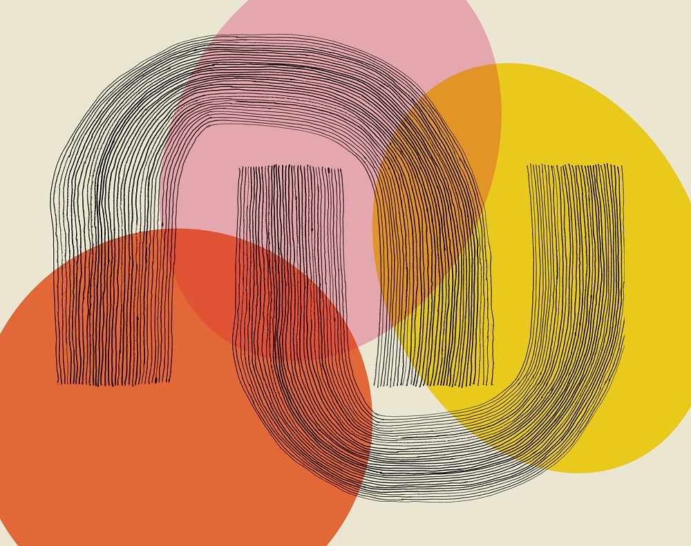 Roo 2-Orange  Wallpaper (Srd-Ro2-01) | Sarah Rowland | Koroseal