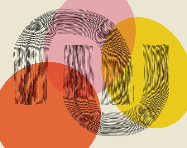 Roo 2-Orange  Wallpaper (Srd-Ro2-01) | Sarah Rowland | Koroseal