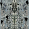 Rorschach Superwide Wallcovering Blue Grey