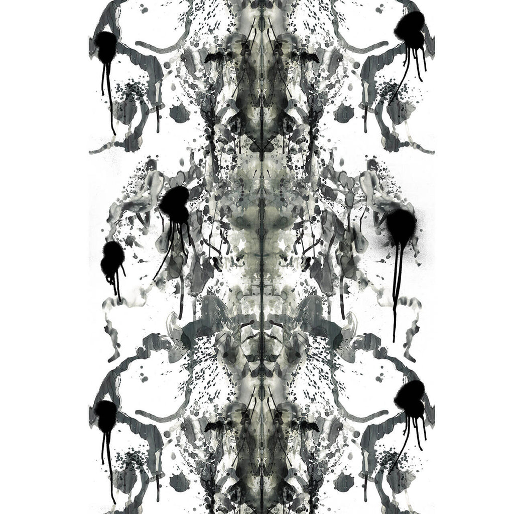Rorschach Superwide Wallcovering Ice