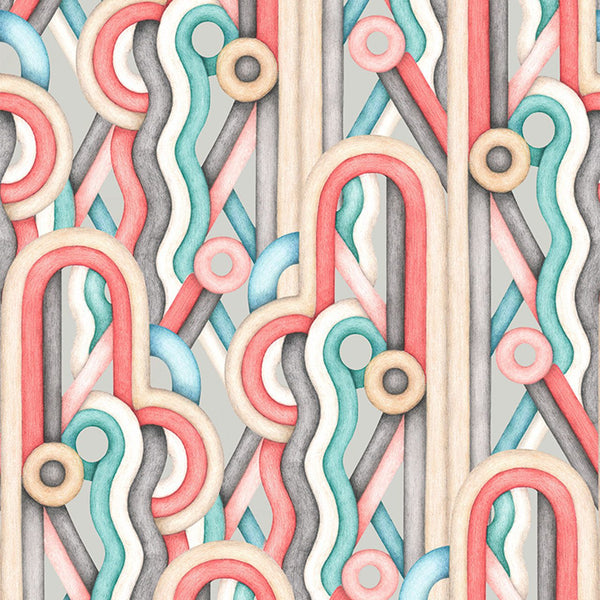 Caligrama, Roll Vinyl Wallcoverings | Tres Tintas