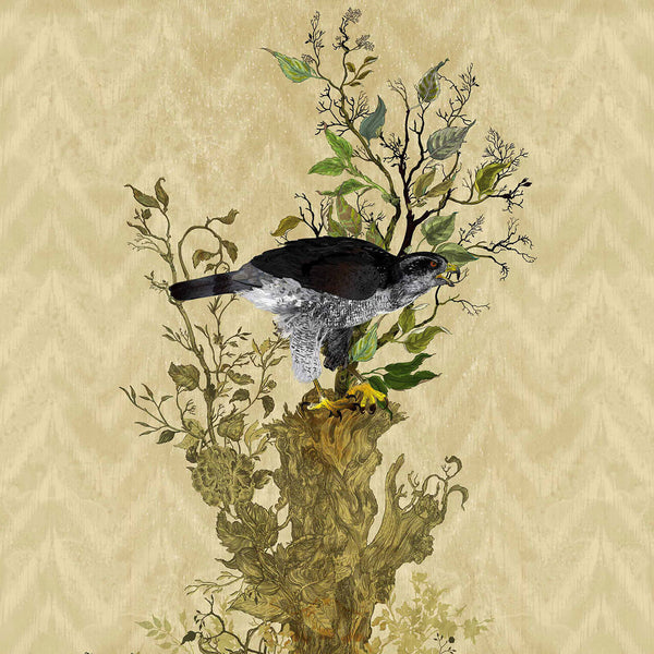 Winchester Panels Beige | Timorous Beasties Wallcovering