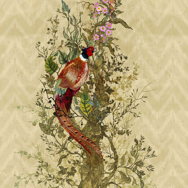 Winchester Panels Beige | Timorous Beasties Wallcovering