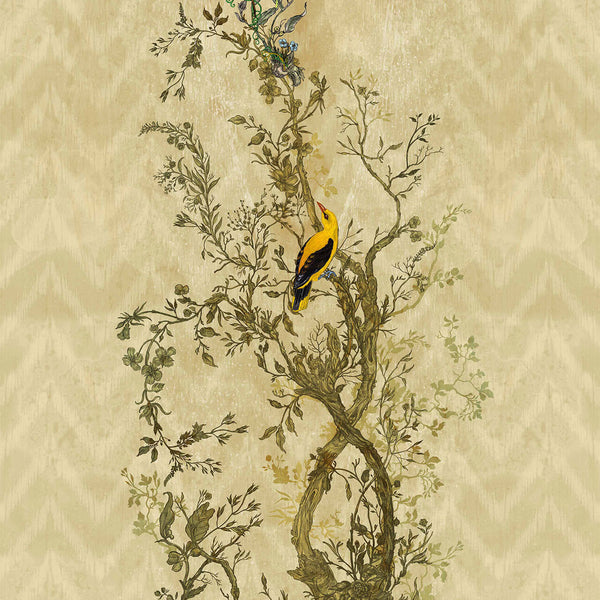 Winchester Panels Beige | Timorous Beasties Wallcovering