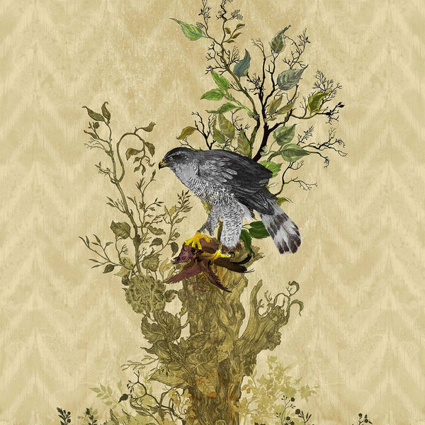Winchester Panels Beige | Timorous Beasties Wallcovering