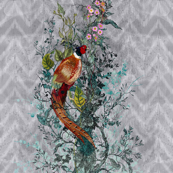Winchester Panels Grey | Timorous Beasties Wallcovering