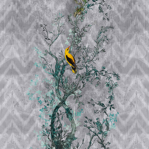 Winchester Panels Grey | Timorous Beasties Wallcovering