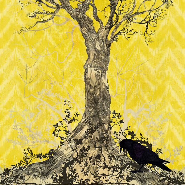 Winchester Panels Yellow | Timorous Beasties Wallcovering