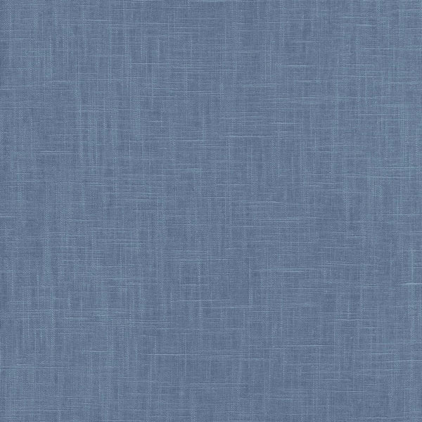Malibu Indie Linen Embossed Vinyl Wallpaper - Bohemian Embossed Vinyl - Hale Blue | Malibu Wallpaper