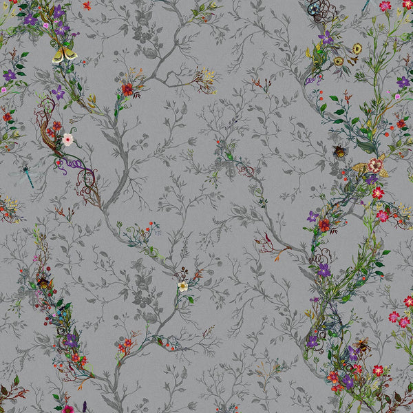 Random Ruskin Grey | Timorous Beasties Wallcovering