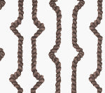 Regency Ropes, Multi Chocolate on Tint