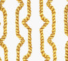Regency Ropes, Multi Gold on White