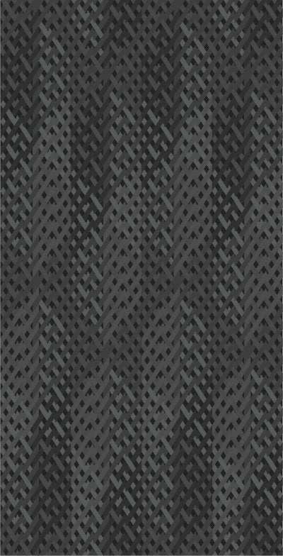 Renzu Black - Charcoal Gray Commercial Wallcovering | Koroseal