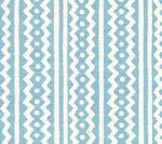 Pale Sky Blue on Tinted Linen Cotton