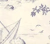 Robinson Crusoe Toile, Bleu