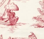 Robinson Crusoe Toile, Rouge