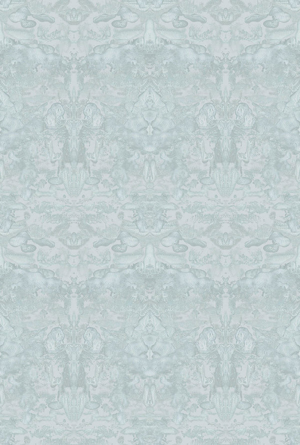 Roller Blotch Pastel Blue | Timorous Beasties Wallcovering