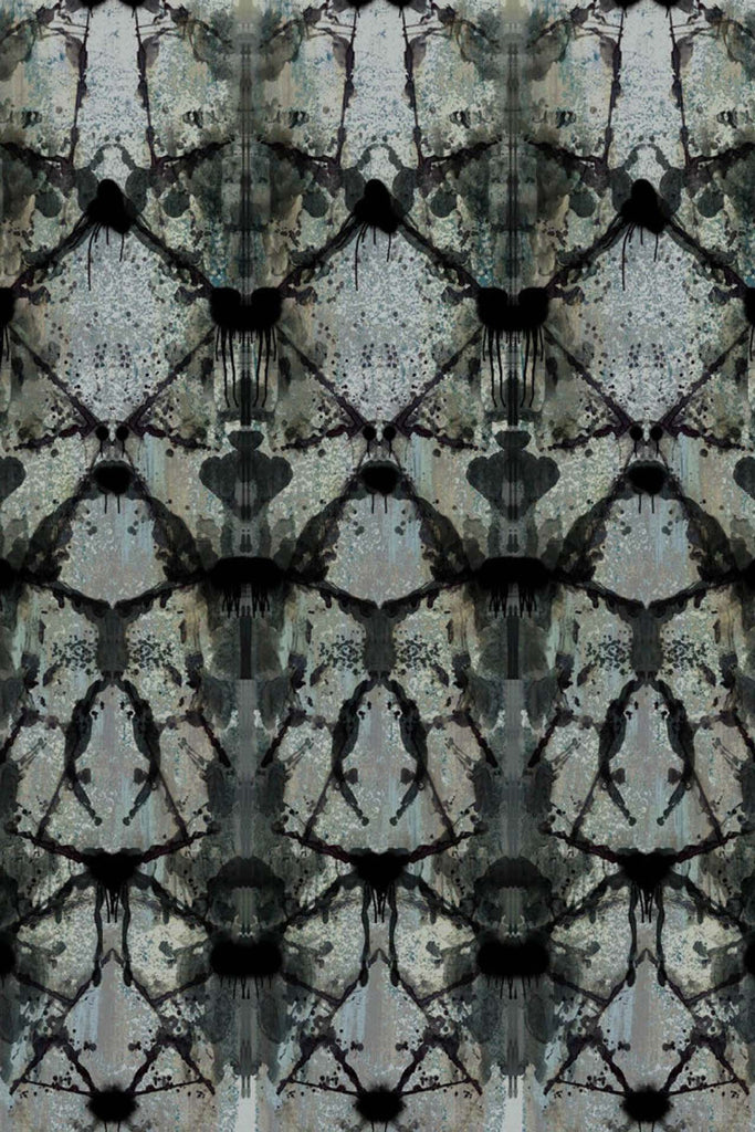 Rorschach Diamond Panel Blue Grey