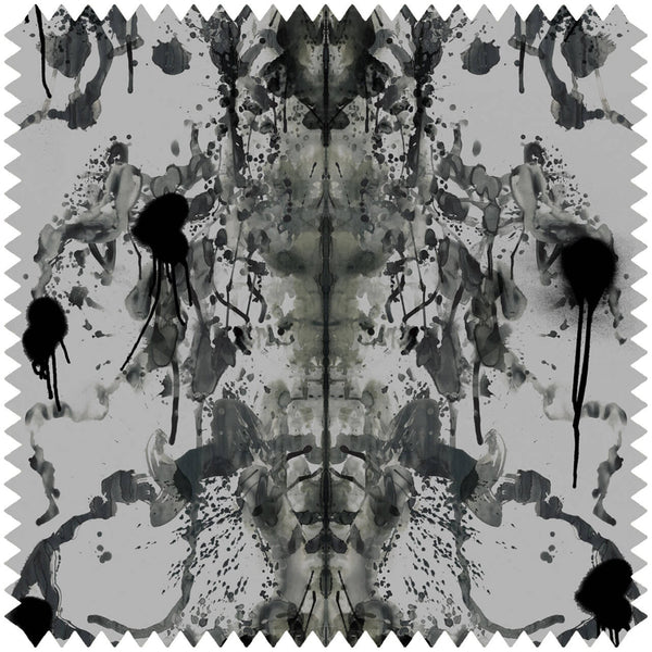 Pinyin Tree Velvet Silver Grey | Timorous Beasties Fabric