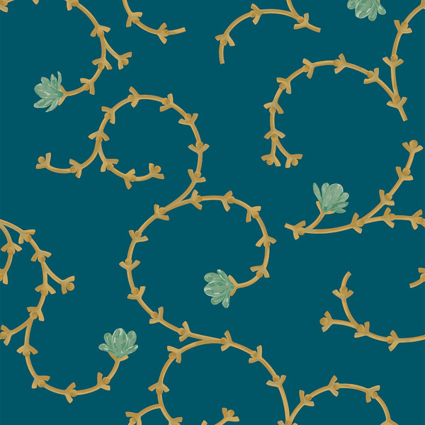 Rosier Lagoon | Maison Martin Morel Wallcovering