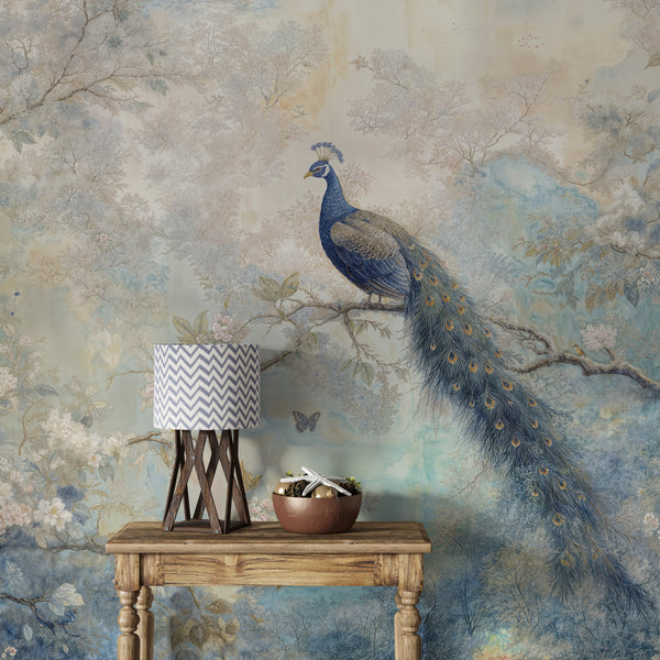 Royal Plumage (Adrian) Wallcovering | DW Bespoke Studios