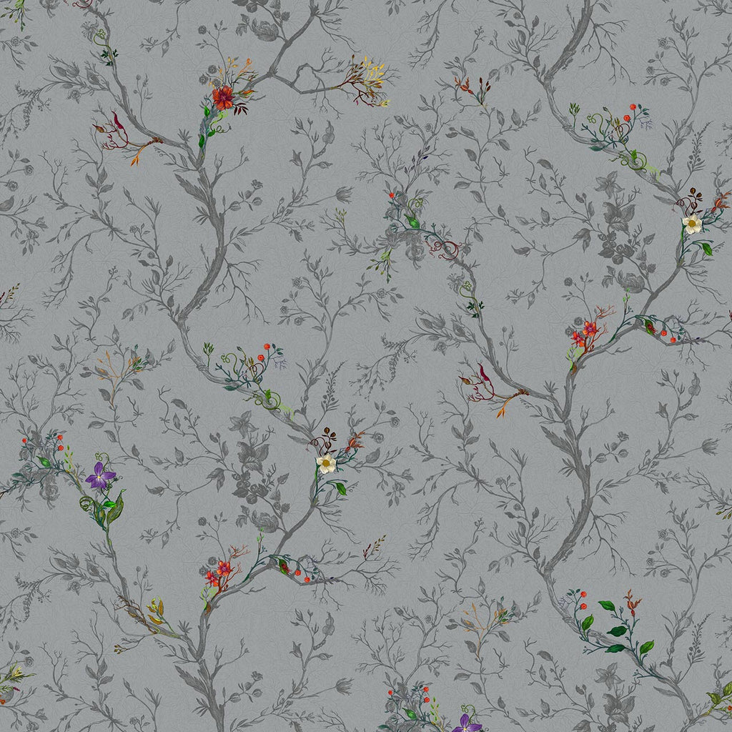 Ruskin Floral Grey