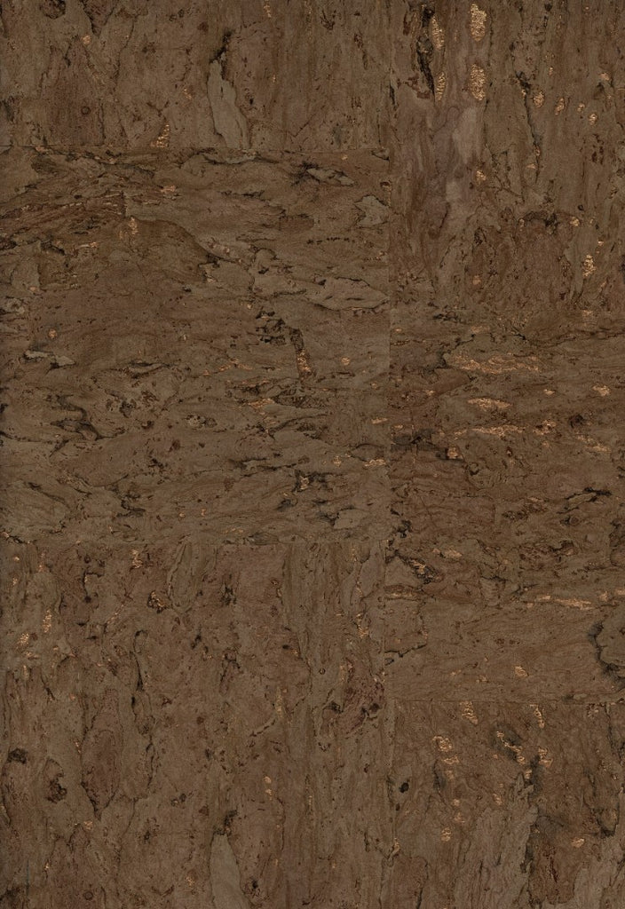 Montauk-Bison Gold Cork Wallcovering | Phillipe Romano — Cork-501620