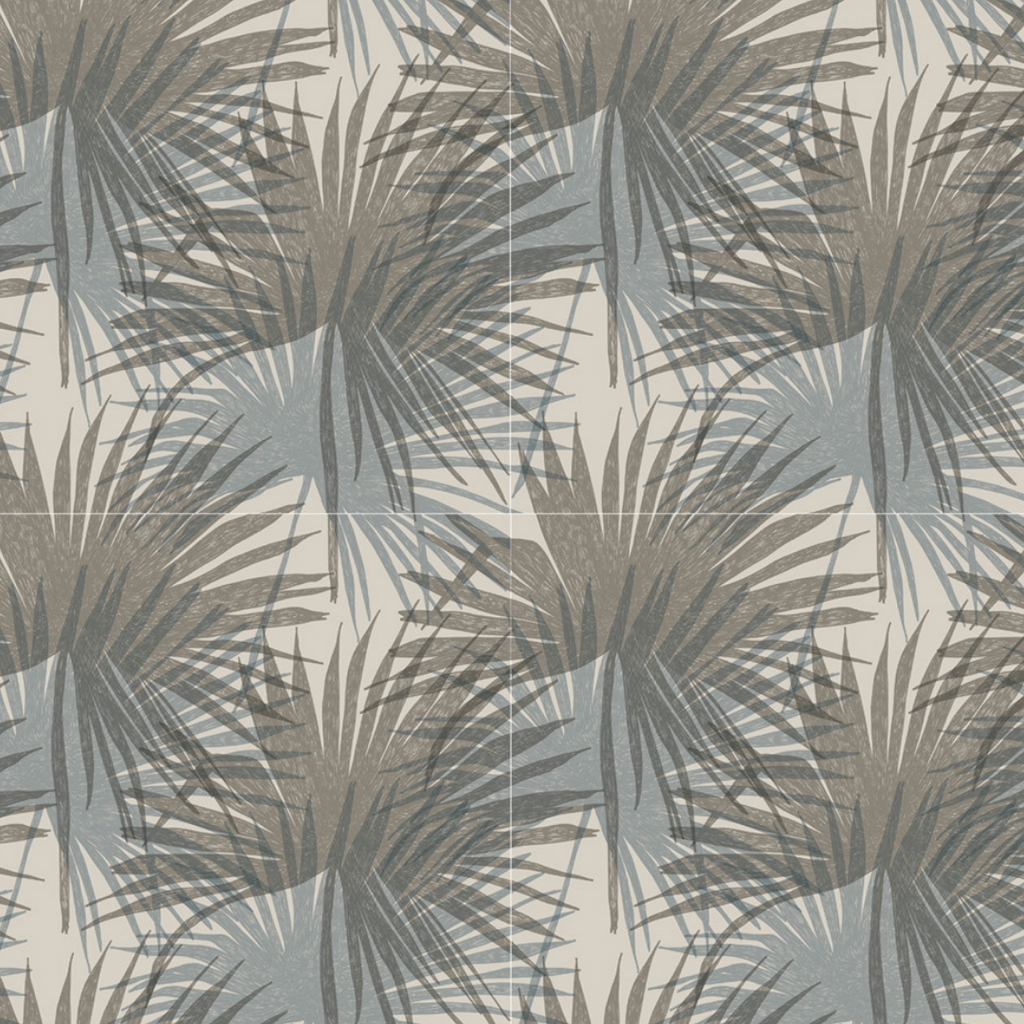 Sasha 2-Taupe-&-Soft-Blue  Wallpaper (Srd-Sa2-01) | Sarah Rowland | Koroseal