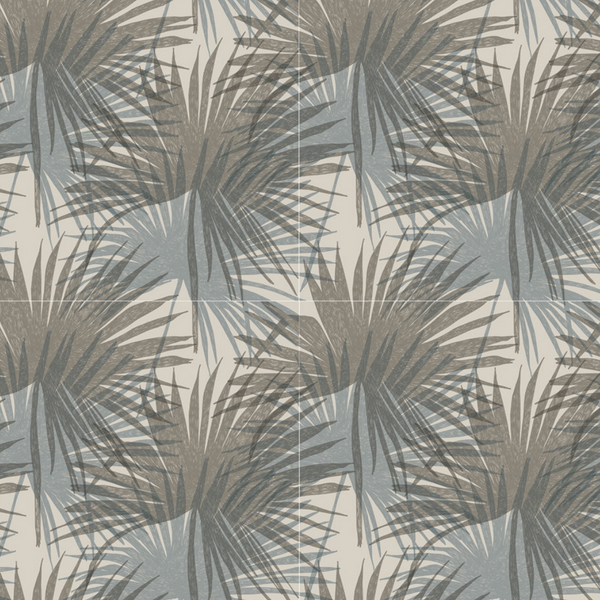 Sasha 2-Taupe-&-Soft-Blue  Wallpaper (Srd-Sa2-01) | Sarah Rowland | Koroseal