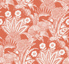 Malibu Suvi Palm Grove Wallpaper - Contemporary Botanical - Coral Glow | Malibu Wallpaper