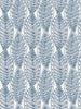 Malibu Kira Leaf Husk Wallpaper - Coastal Botanical - Blue Suede | Malibu Wallpaper