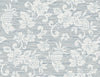 Malibu Juno Island Floral Wallpaper - Coastal Floral - Fantasy Blue | Malibu Wallpaper