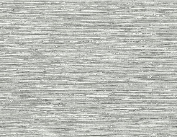 Malibu Isla Faux Jute Wallpaper - Coastal Faux Grasscloth - Half Moon Grey | Malibu Wallpaper
