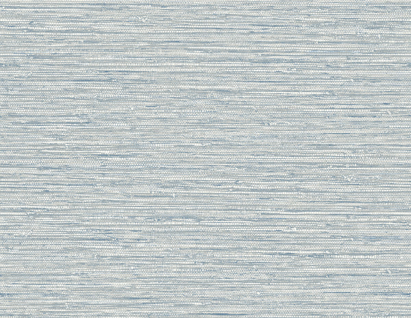 Isla Faux Jute Coastal Faux Grasscloth - Fantasy Blue | Architectural Wallcoverings